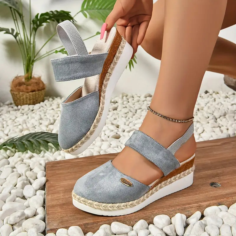 DAWSON™ COMFORTABLE ROUND TOE WEDGE SANDALS