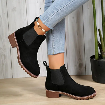 SALOME™ SOFT SOLE ORTHOPEDIC ROUND TOE ANKLE BOOTS