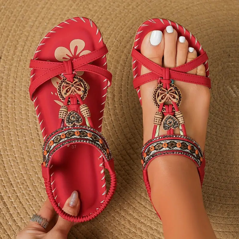 SALONE™ VIBRANT ORTHOPEDIC BOHEMIAN CHIC SANDALS