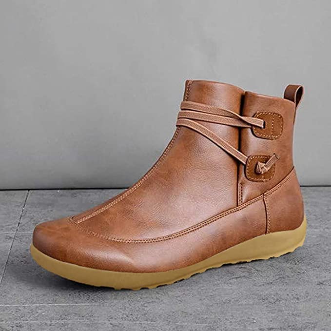 PREMIUM SOFT UNISEX ORTHO VEGAN LEATHER BOOTS