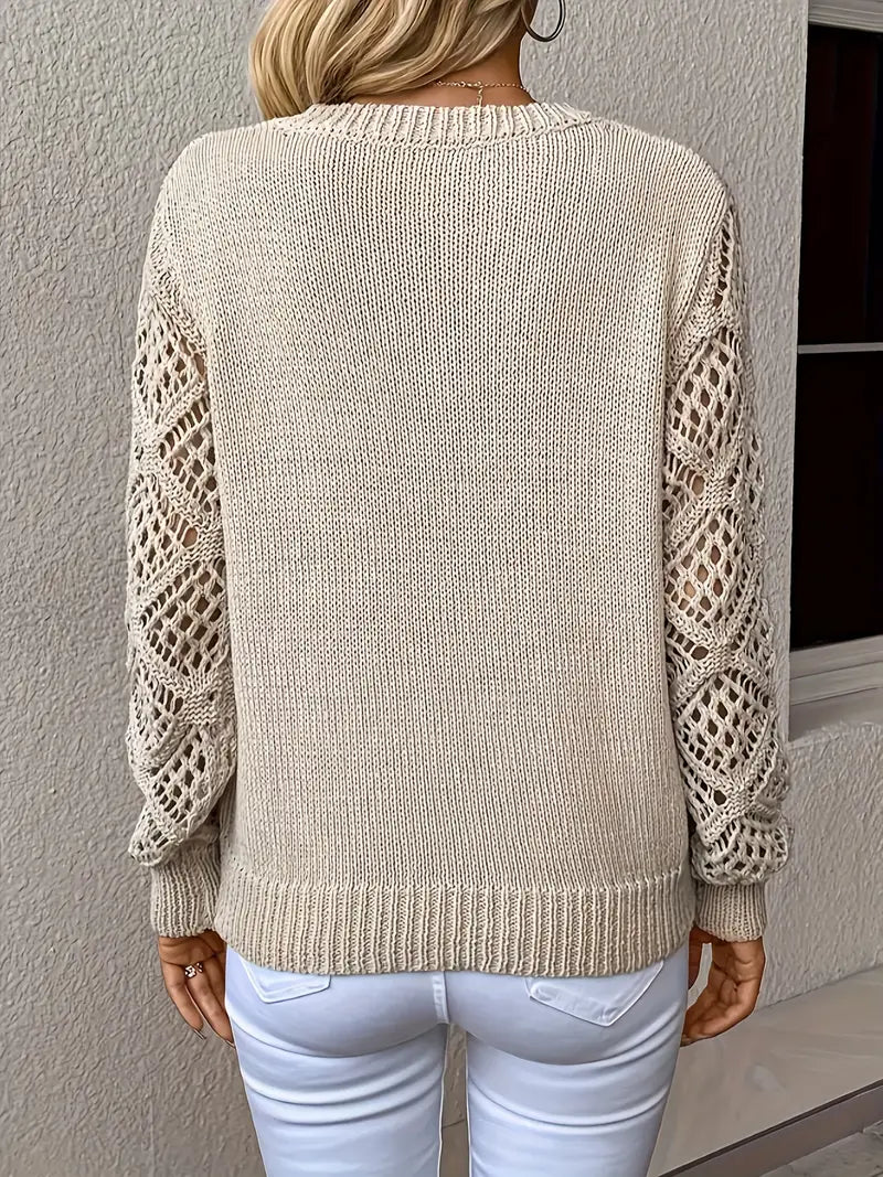 ASTRID™ WOMEN'S ELEGANT V-NECK SWEATER