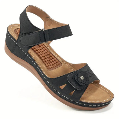 MINGELA™ MID HEEL WOMEN'S WEDGE SANDALS