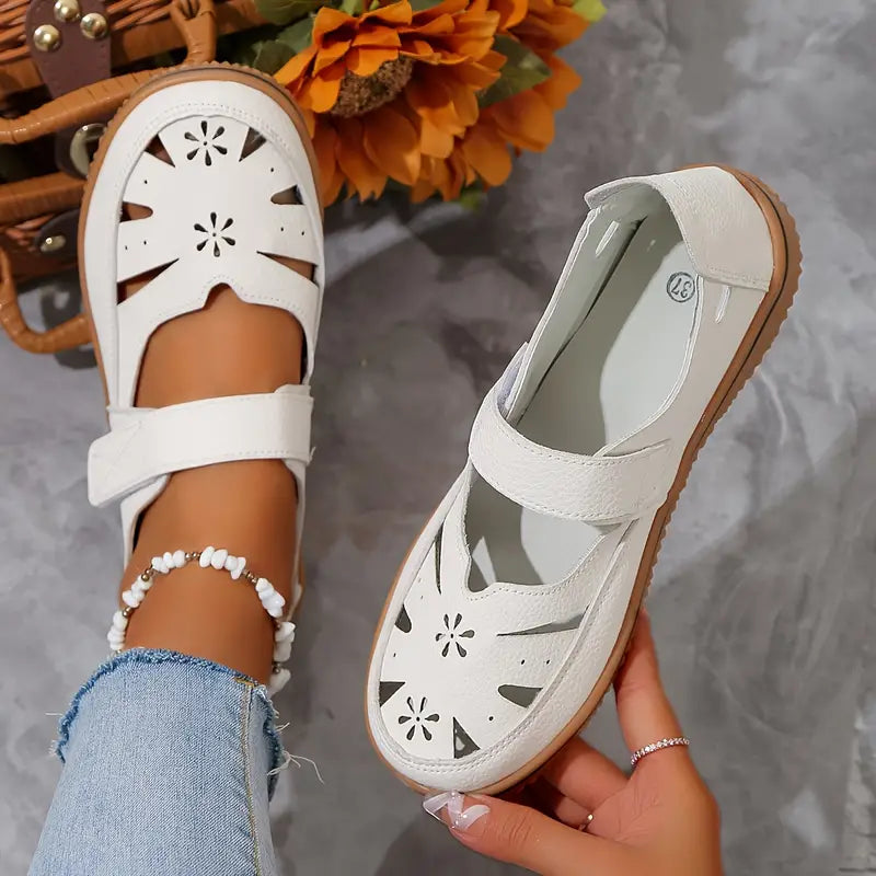 CALOUNDRA™ CHIC CUT-OUT DESIGN WOMEN'S FLAT SANDALS