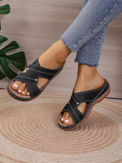 ELLA™ WOMEN'S STYLISH PLATFORM WEDGE SANDALS