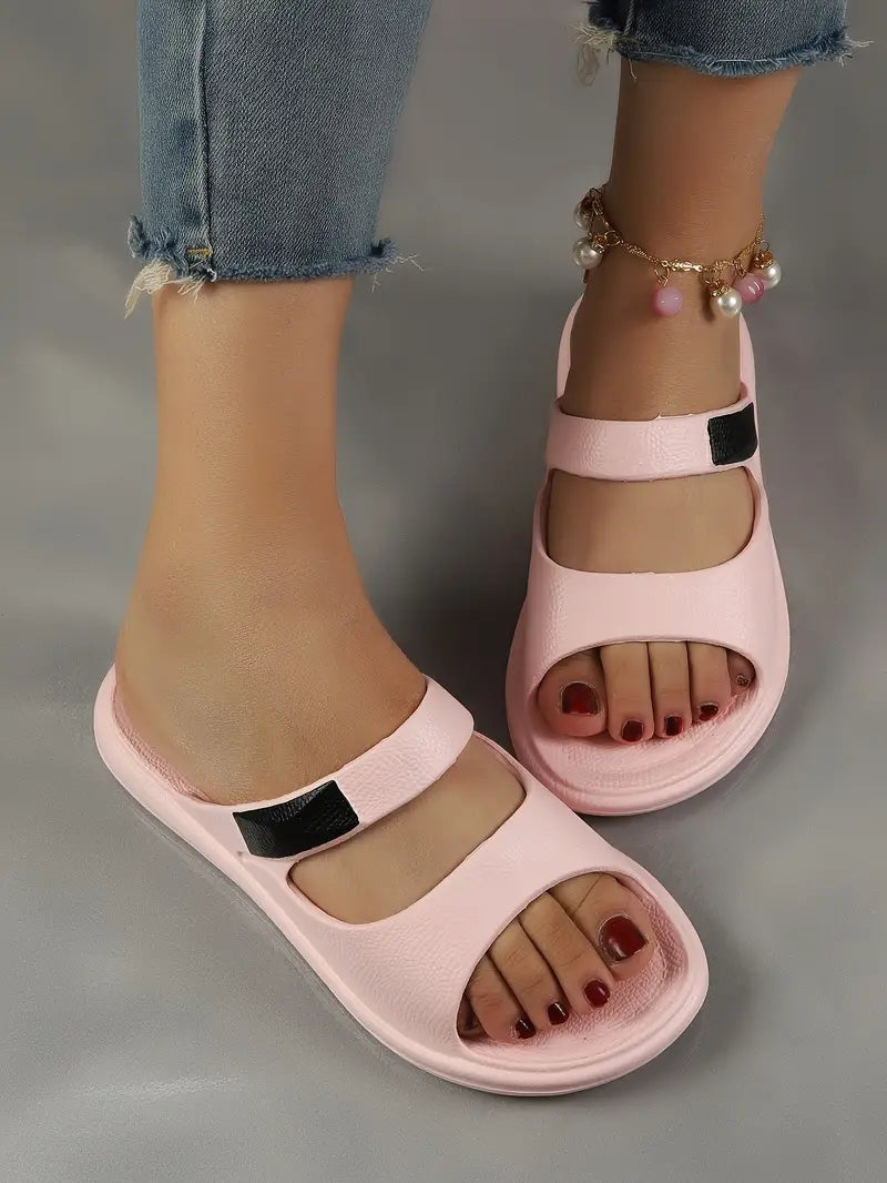 SUNBURY™ WOMEN'S CUT-OUT FLAT SLIDES