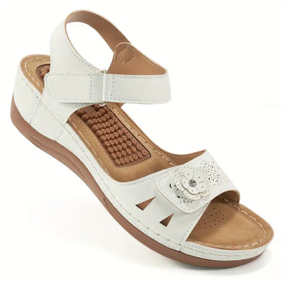 MINGELA™ MID HEEL WOMEN'S WEDGE SANDALS