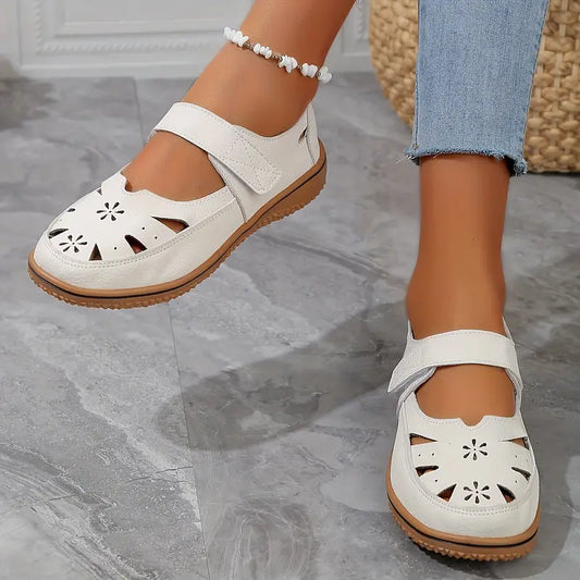 CALOUNDRA™ CHIC CUT-OUT DESIGN WOMEN'S FLAT SANDALS