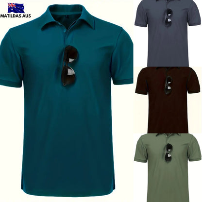 CARSON™ PLUS SIZE GOLF SHIRTS