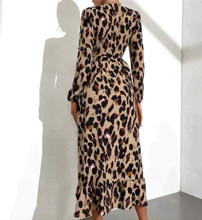 MANDELINE™ - WOMEN LEOPARD DRESS