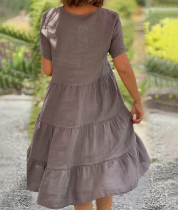 VIRELLA™ COTTON AND LINEN DRESS