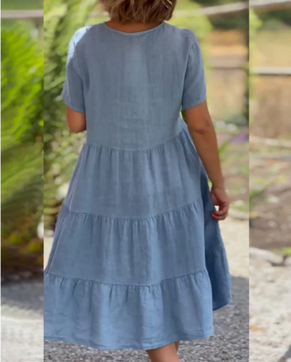 VIRELLA™ COTTON AND LINEN DRESS