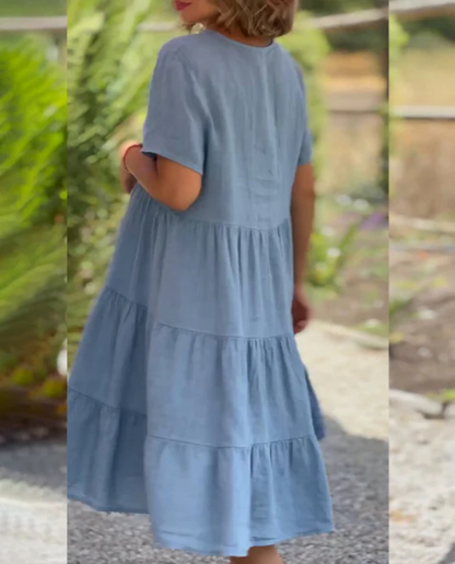 VIRELLA™ COTTON AND LINEN DRESS