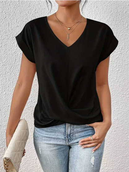 TIZIANA™ RELAXED T-SHIRT WITH SHORT SLEEVES