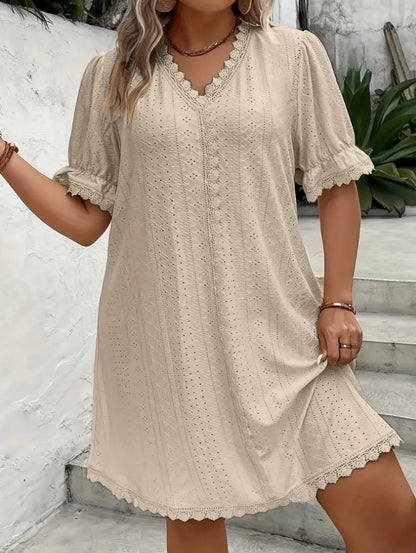 GEORGIA™ ELEGANT PLUS SIZE FIT DRESS