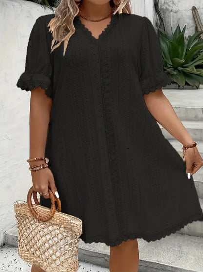 GEORGIA™ ELEGANT PLUS SIZE FIT DRESS