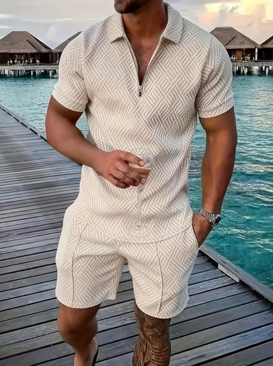 DAREL™ MEN'S SHIRT AND SHORTS SET