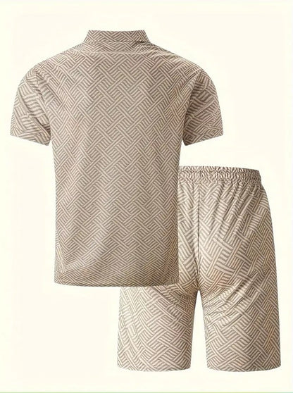 DAREL™ MEN'S SHIRT AND SHORTS SET