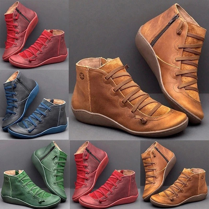 PREMIUM COMFY LEATHER AUTUMN BOOTS - BEST SELLER AUSTRALIA