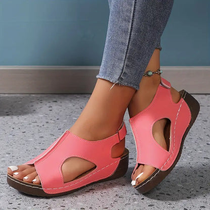 KEITH™ WOMEN'S RETRO WEDGE SANDALS