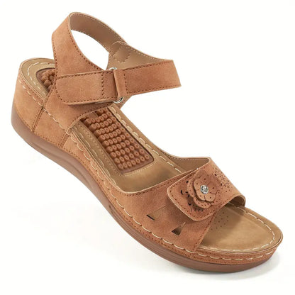 MINGELA™ MID HEEL WOMEN'S WEDGE SANDALS