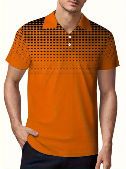 COLE™ PLUS SIZE MEN'S COLOR MATCHING GOLF SHIRT