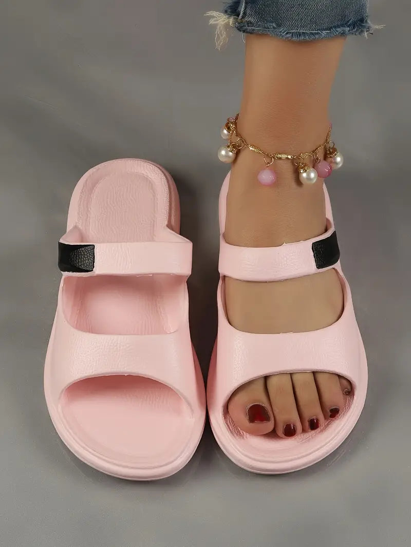 SUNBURY™ WOMEN'S CUT-OUT FLAT SLIDES