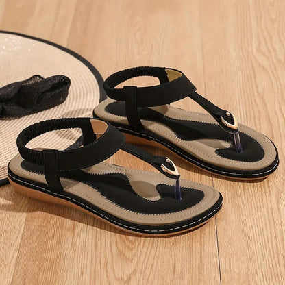 CAROLINE™ | COMFORTABLE ORTHOPEDIC SANDALS WITH BACK STRAPS AND TOE STRINGS