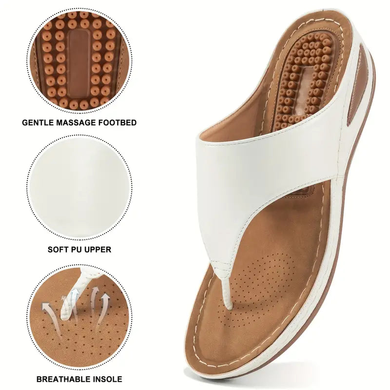 ALICE SPRINGS™ WOMEN'S MASSAGE FLIP FLOPS