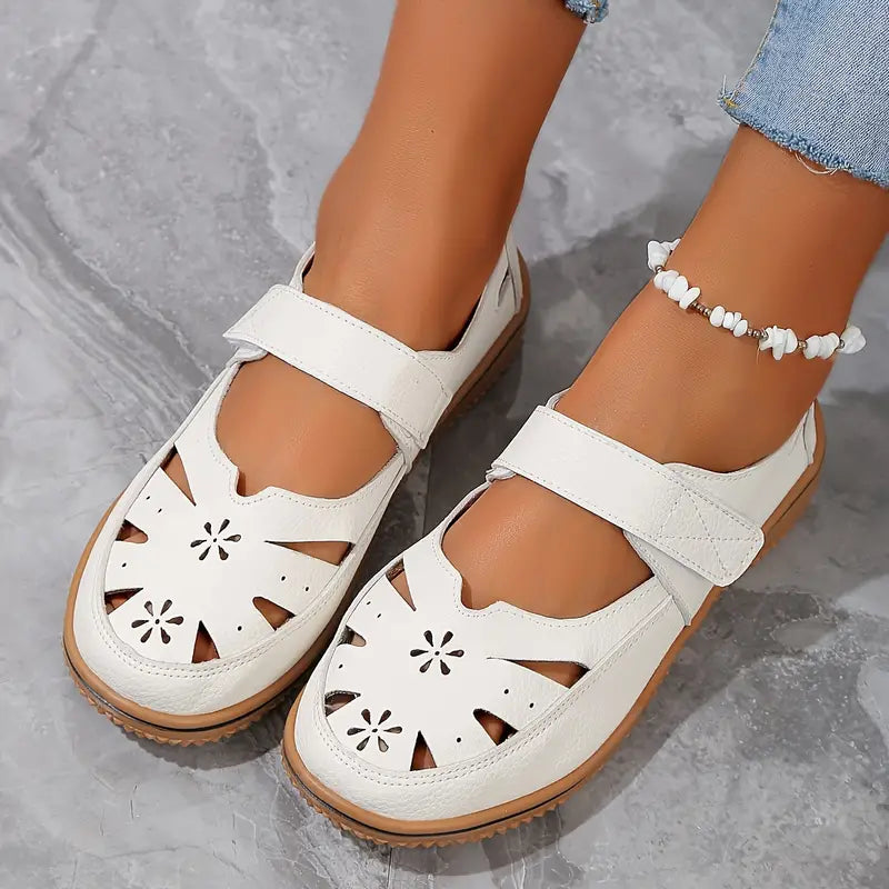 CALOUNDRA™ CHIC CUT-OUT DESIGN WOMEN'S FLAT SANDALS