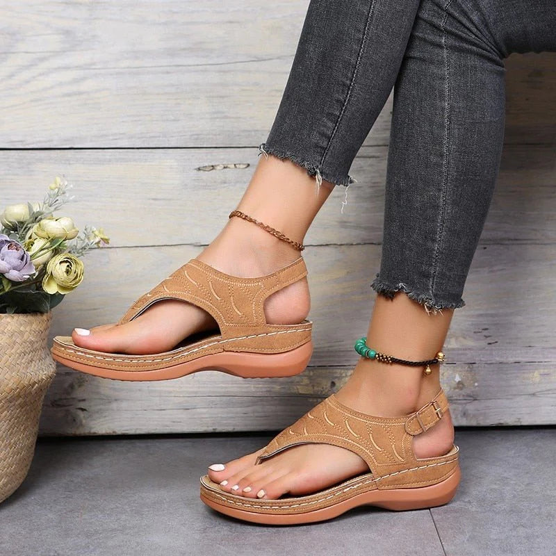 OLIVIA™ BREATHABLE FLAT ORTHOPEDIC SANDALS